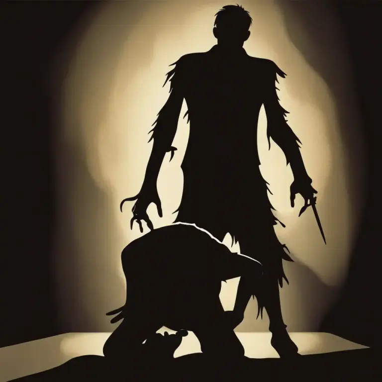 Visual representation of "snuff out" - To kill someone