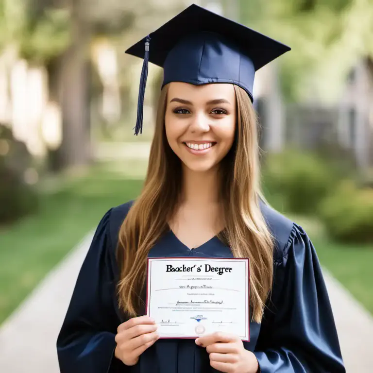 Visual representation of "sheepskin" - A diploma or degree, especially a bachelor's degree.