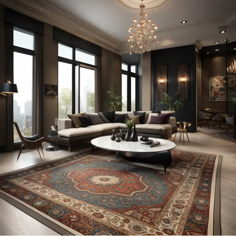 Visual representation of "persian" - A high-quality carpet or rug made in Iran
