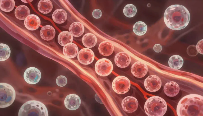 Visual representation of "lymphoproliferative" - Relating to or characterized by the excessive growth or proliferation of lymphocytes, a type of white blood cell.