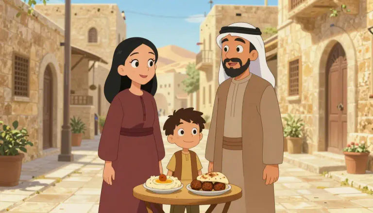 Visual representation of "jordanian" - Relating to or characteristic of the country of Jordan or its people.