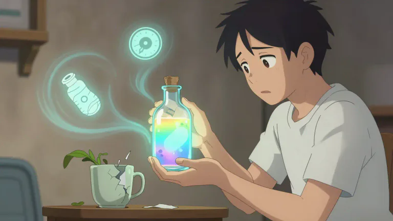 Visual representation of "cure-all" - Something that is believed to resolve all problems or cure all diseases