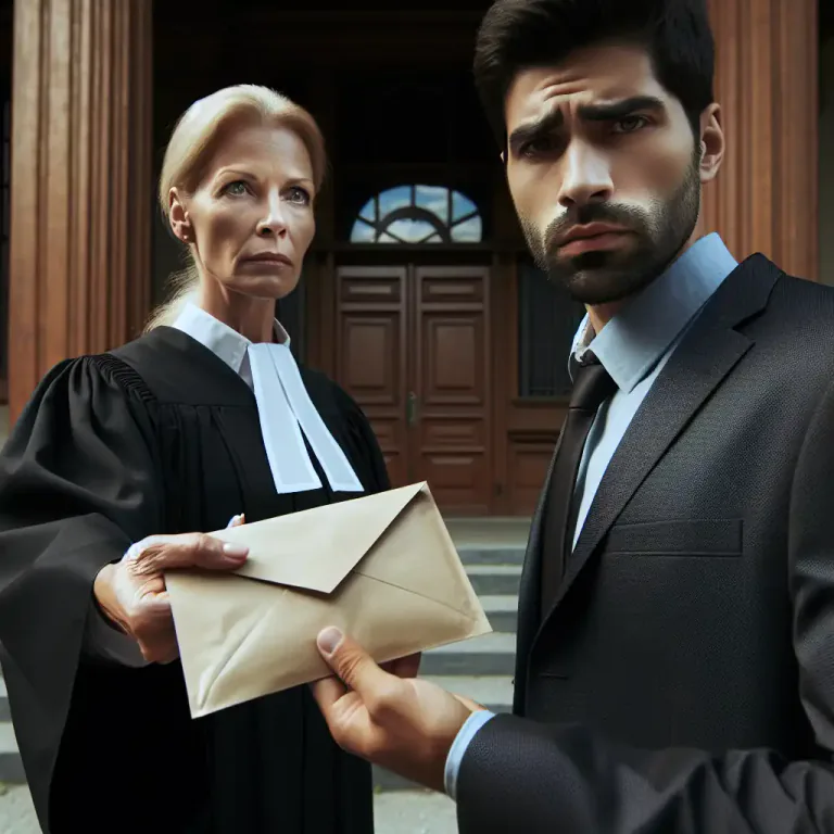 Visual representation of "respondent" - The person or company against whom a legal action is taken.