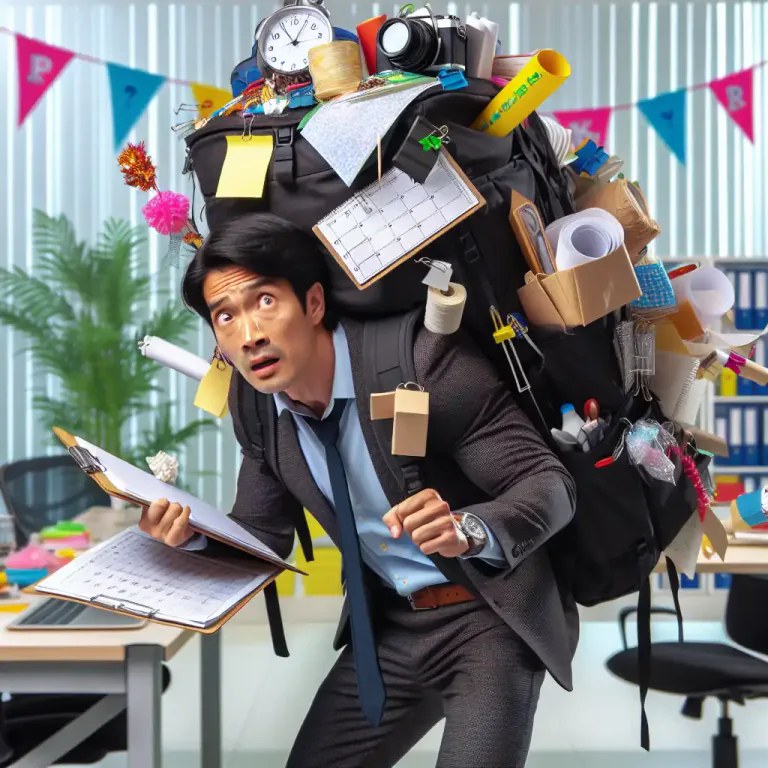 Visual representation of "saddle" - To make someone take responsibility or deal with something difficult or unpleasant