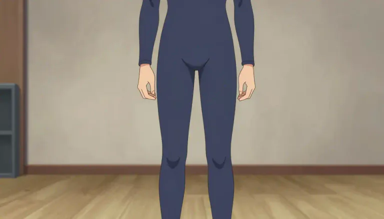 Visual representation of "bodysuit" - A tight-fitting garment that covers the torso, often used in sports or performance attire.
