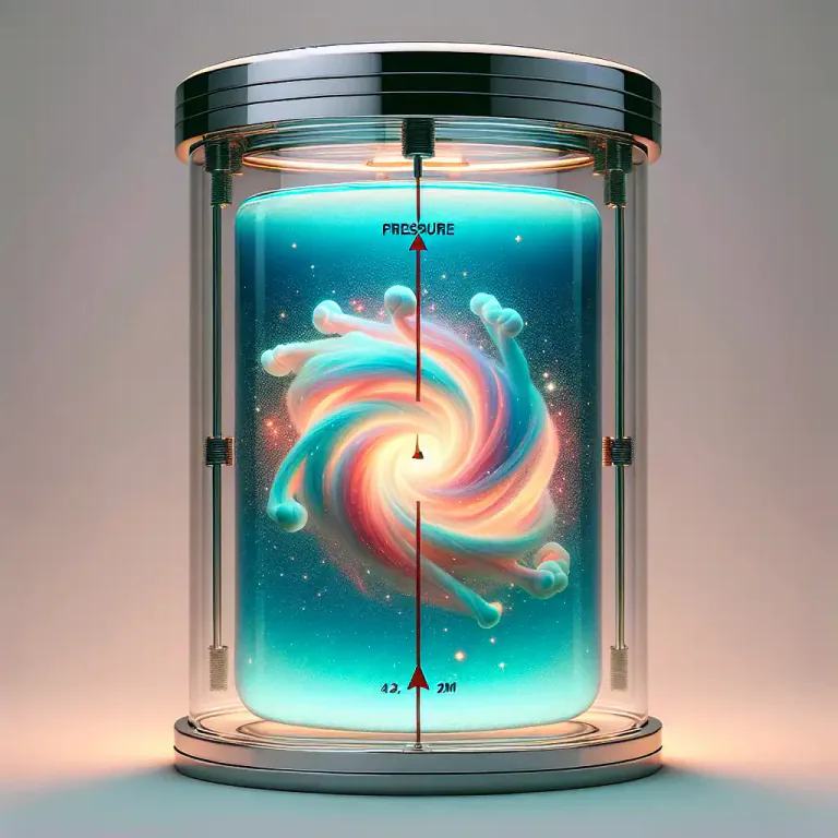 Visual representation of "plenum" - A space completely filled with matter, or the state of being full or complete.