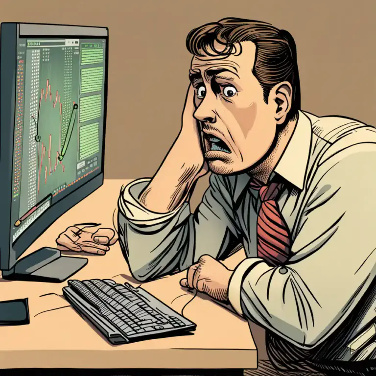 Visual representation of "cut your losses" - To stop an activity where you're losing or failing, to prevent more loss or failure in the future.