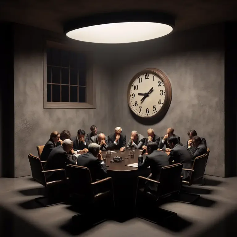 Visual representation of "downbeat" - Feeling or spreading a sense of gloom or discouragement