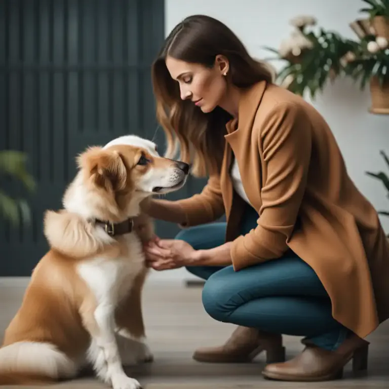 Visual representation of "pet" - To touch or stroke gently