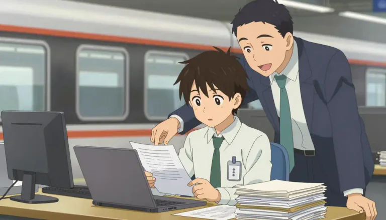 Visual representation of "intern" - A student or trainee who works for a certain period to get work experience.