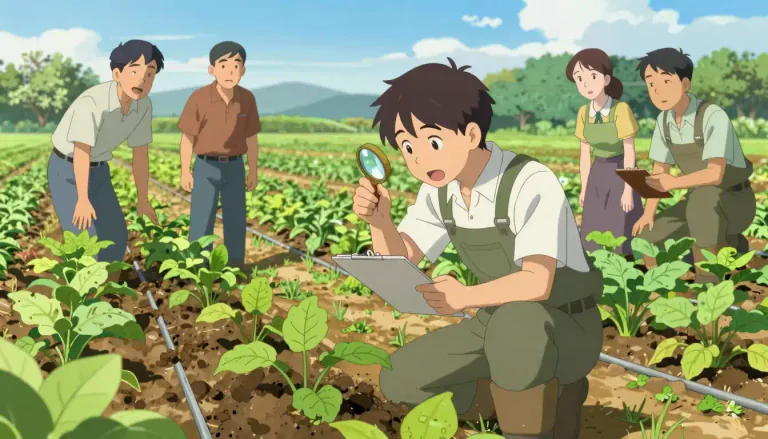 Visual representation of "agronomist" - A person who studies or is an expert in the science of farming