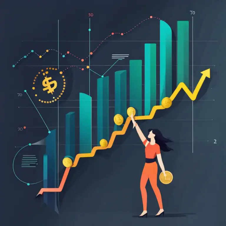 Visual representation of "capitalize on" - To make use of an opportunity or advantage for your own benefit