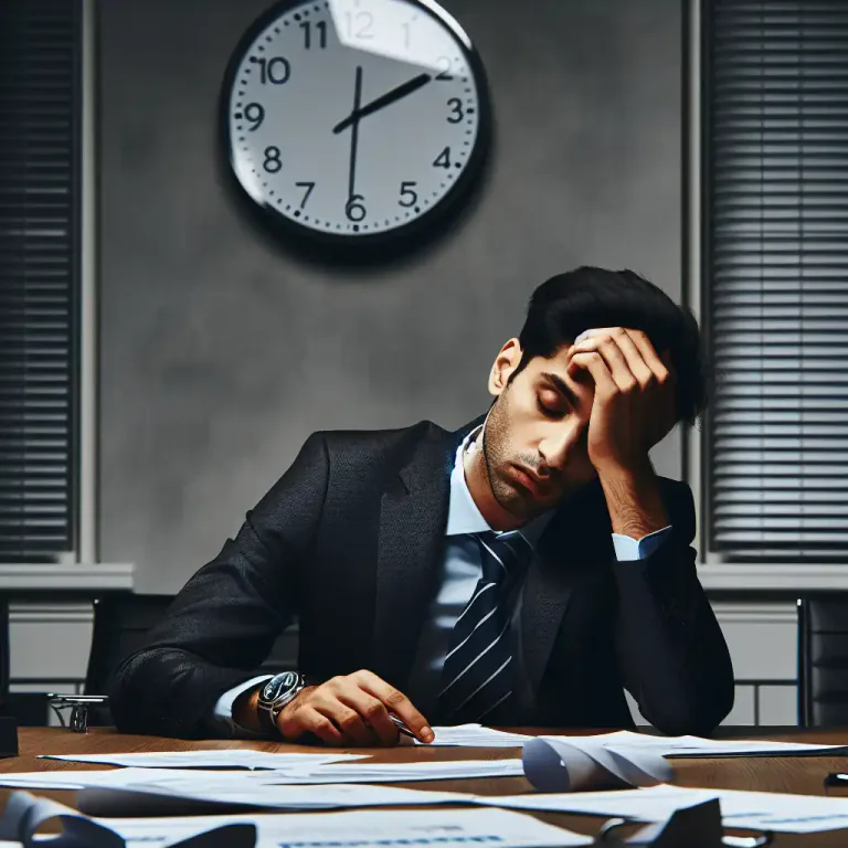 Visual representation of "weariness" - Loss of interest or patience with something