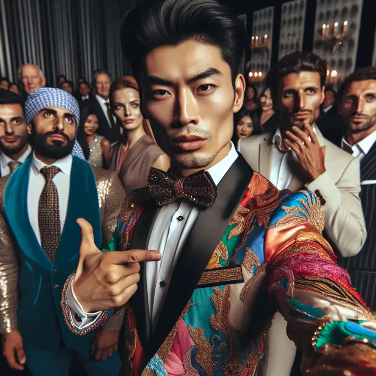 Visual representation of "swash" - To swagger or flourish, often in a showy or ostentatious manner