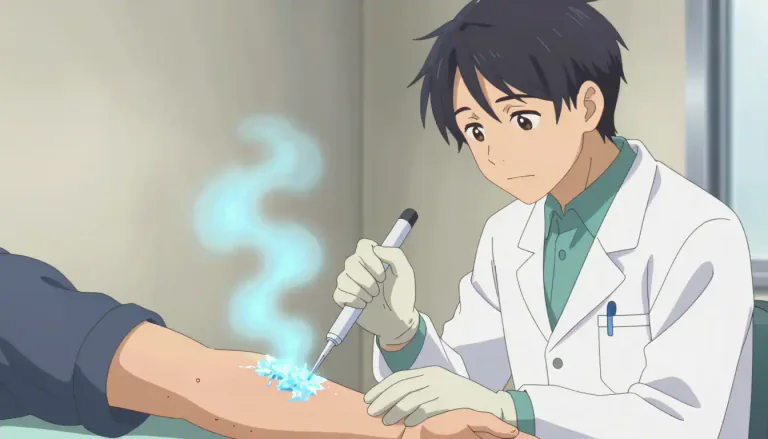 Visual representation of "cryosurgery" - Cryosurgery is a medical procedure that involves the use of extreme cold to destroy abnormal or diseased tissue.