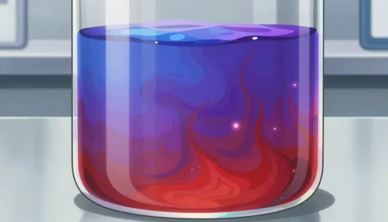 Visual representation of "equilibrate" - To adjust or equalize the concentrations of substances in a solution until their rates of change are zero.