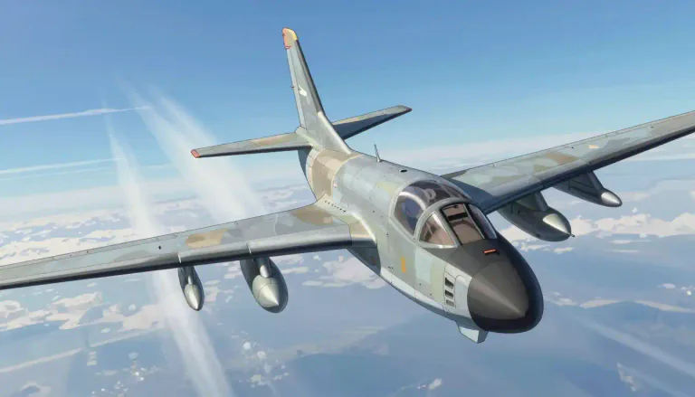 Visual representation of "warplane" - A military aircraft designed for battle or combat operations.