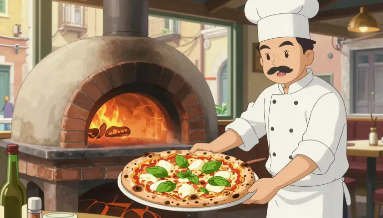 Visual representation of "neapolitan" - Relating to Naples, Italy, especially its culture or cuisine.