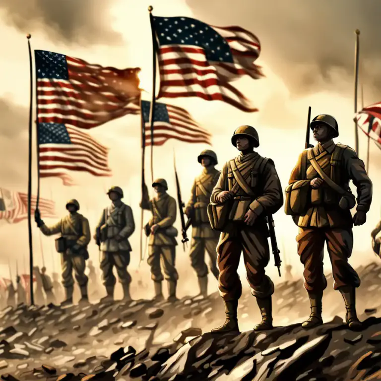 Visual representation of "martial" - Of or appropriate to war; warlike.