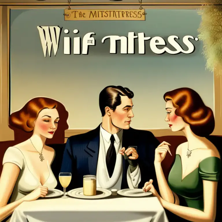 Visual representation of "mistress" - A woman having an extramarital sexual relationship, especially with a married man