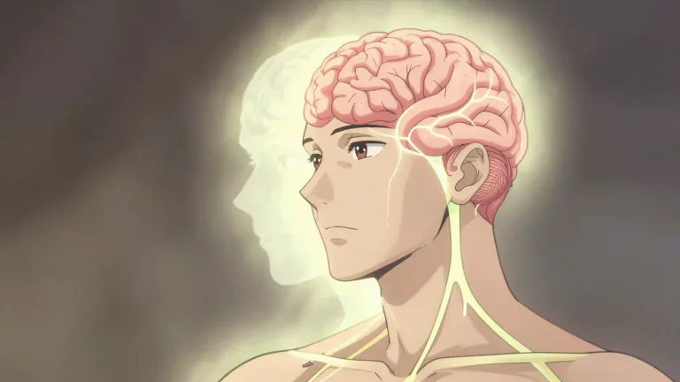 Visual representation of "psychophysical" - Relating to the relationship between the mind and physical processes.