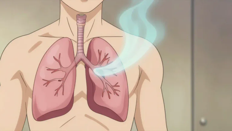 Visual representation of "lung" - One of two organs in the chest that helps a person or animal to breathe.