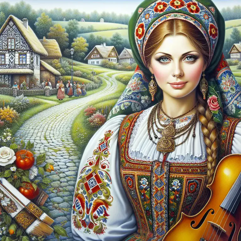 Visual representation of "rootsy" - Relating to or originating from a distinct cultural heritage or tradition.