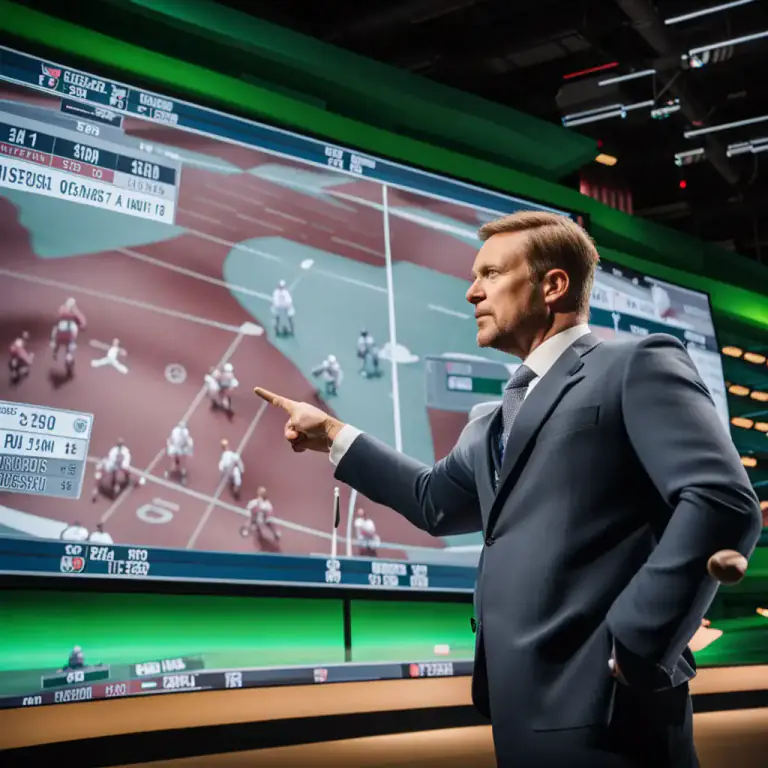 Visual representation of "prediction" - In sports, an expectation about the outcome of a game or competition.