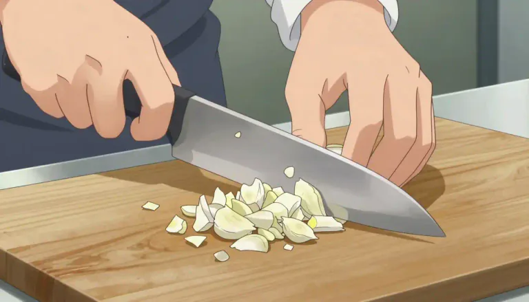 Visual representation of "mince" - To cut or chop into very small pieces