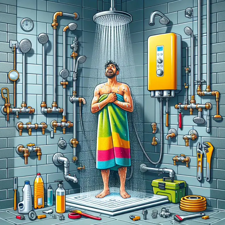 Visual representation of "geyser" - A device which provides hot water, especially for baths or showers