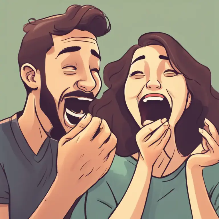 Visual representation of "you’re kidding" - An expression of disbelief and joy when someone shares good news.