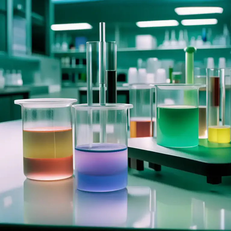 Visual representation of "indicator" - A substance used to show the presence or condition of another substance, especially by a change of color.