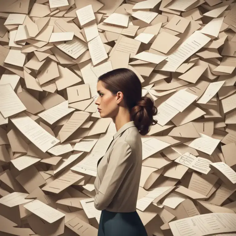 Visual representation of "hide behind" - To avoid dealing with a difficult situation by not facing it directly