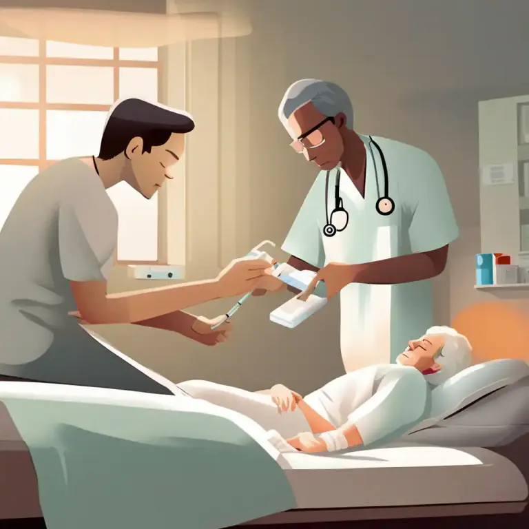 Visual representation of "sedate" - To give a drug to a person or animal in order to make them calm or send them to sleep.