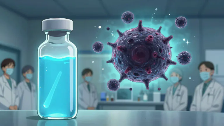 Visual representation of "blockbuster" - A potent drug, especially one used in the treatment of cancer.