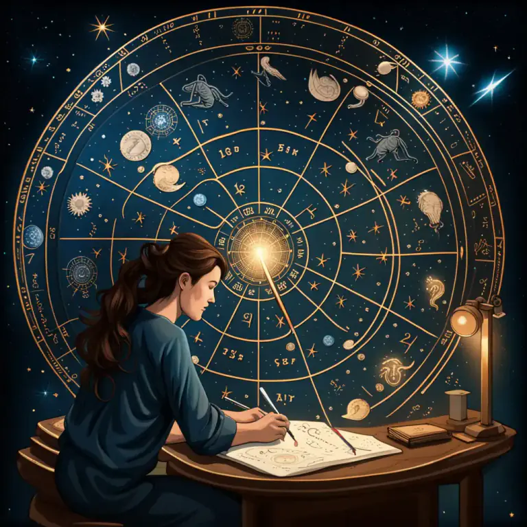 Visual representation of "astro" - Short form for 'astrology'