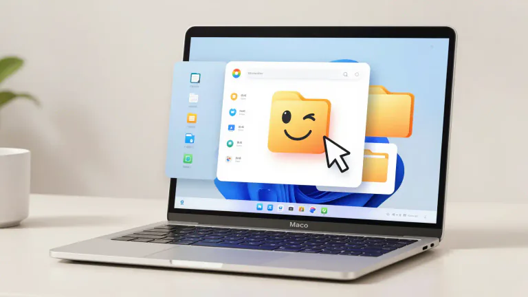 Visual representation of "finder" - In computing, a system software component of the operating system of Apple's Mac computers.