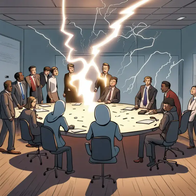 Visual representation of "devolve to" - Degenerate or be split into