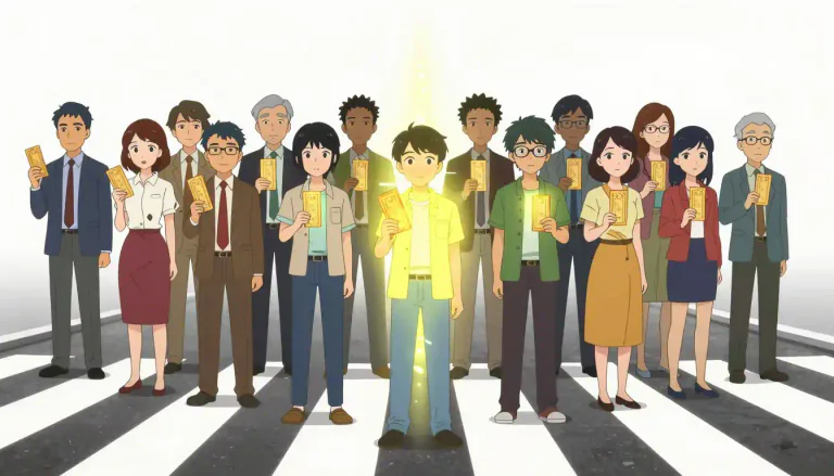 Visual representation of "whoever" - Any person who, no matter who