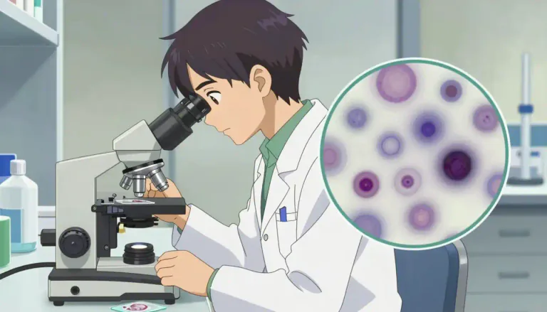 Visual representation of "histopathological" - Histopathological refers to the study of tissue disease at the microscopic level, usually to help diagnose illnesses.