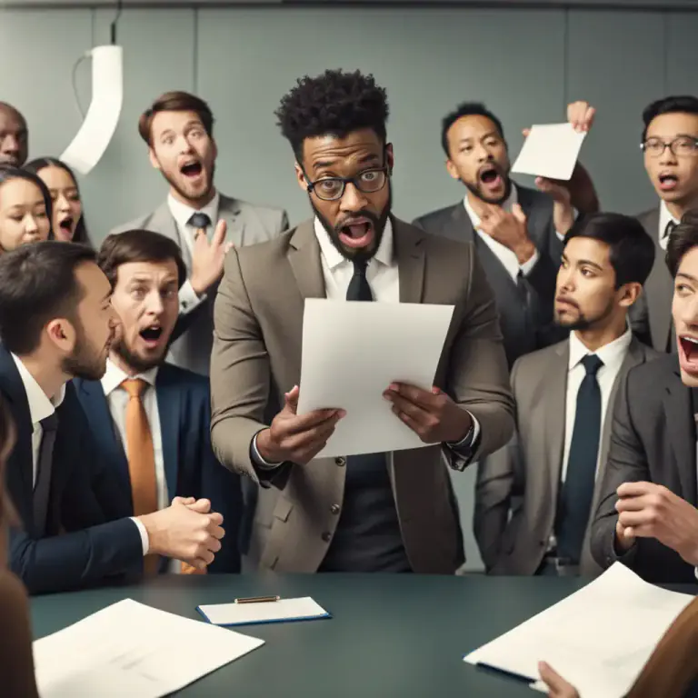 Visual representation of "take somebody/something by surprise" - To do something that is not expected