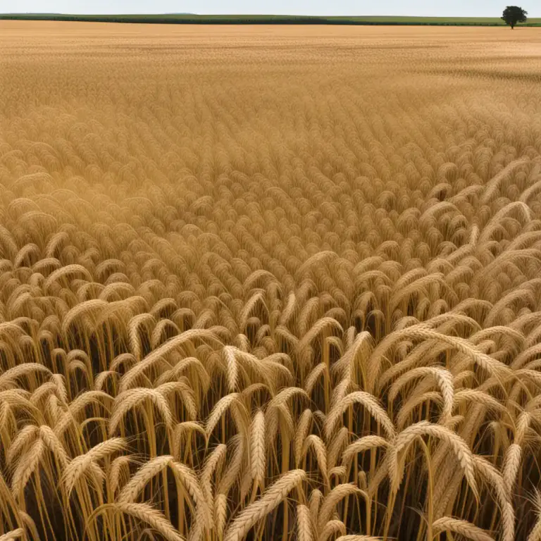 Visual representation of "bunt" - A disease affecting wheat and other cereal grasses.