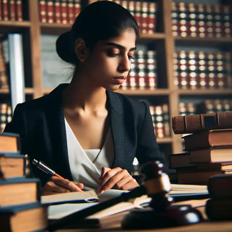 Visual representation of "law" - The study or practice of laws, usually in a professional context