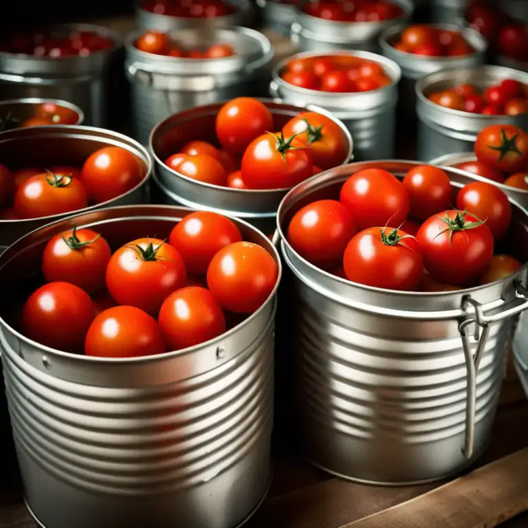 Visual representation of "tin" - To preserve or store in a tin or can