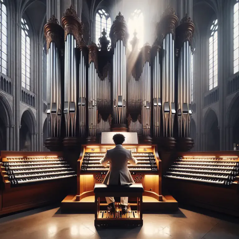 Visual representation of "diapason" - Part of an organ composed of a group of similar pipes