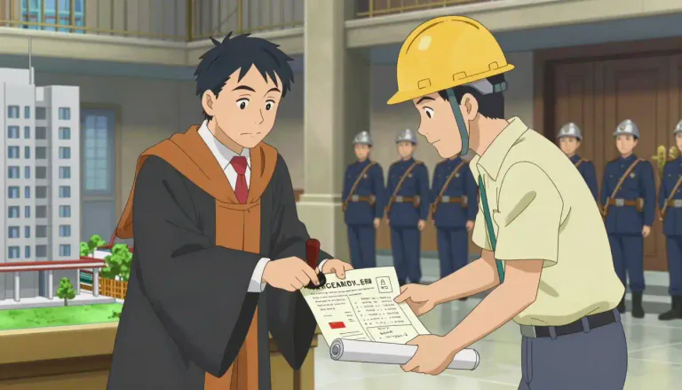 Visual representation of "sanction" - An official order, such as a law or rule, that allows or commands an action.