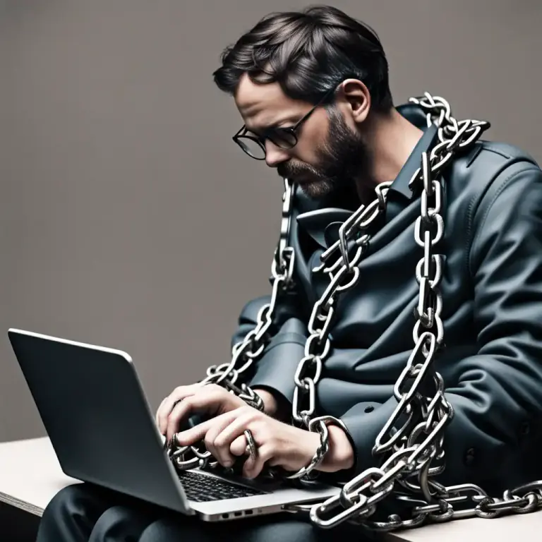 Visual representation of "constraint" - A limitation or restriction on someone's power or freedom