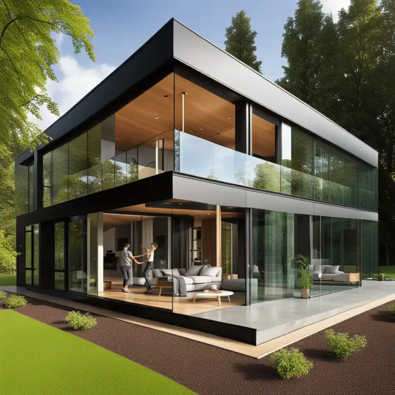 Visual representation of "glass in" - To enclose or cover with glass.