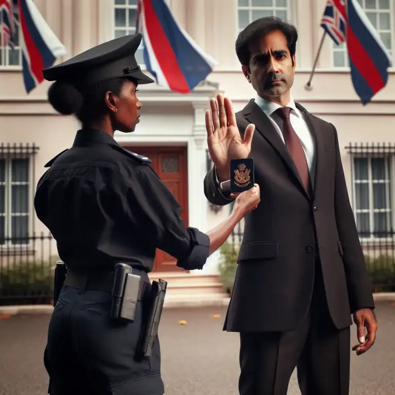 Visual representation of "immunity" - Official protection given to someone so they don't get punishment or legal problems