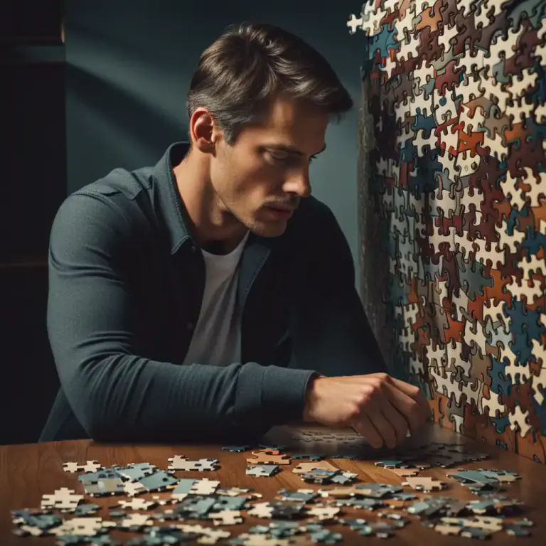 Visual representation of "add up" - To make sense or be logical.